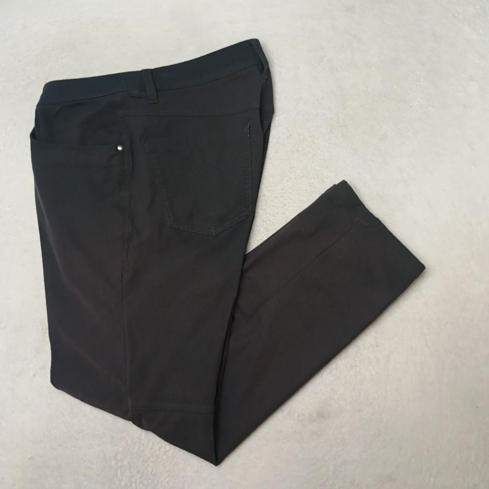 Lululemon Pants Men 30x29 Gray Commuter Slim Golf Stretch 5-Pocket ABC Work